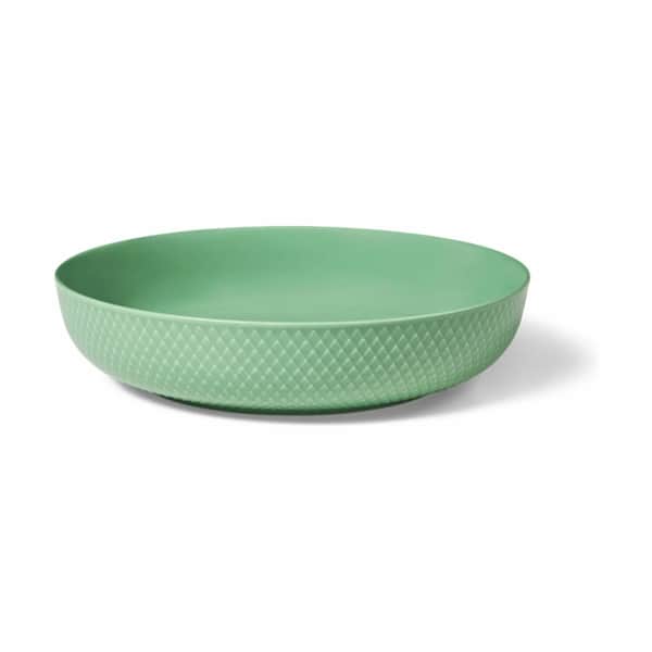 Lyngby Porcelæn - Rhombe Color Servierschale - Ø28.5 cm - Grün