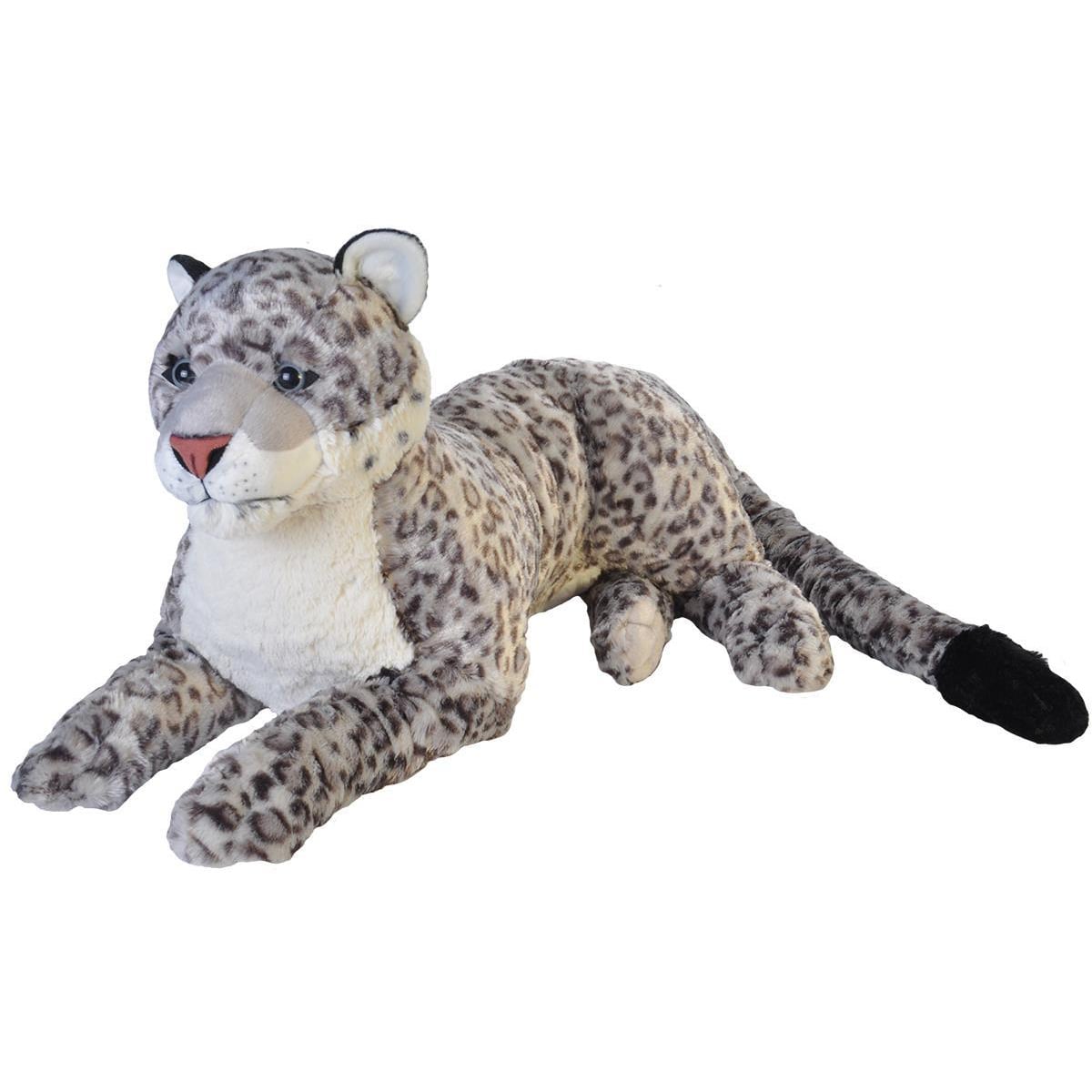 Wild Republic - Plush Toy Jumbo Cuddlekins 76 cm Snow Leopard