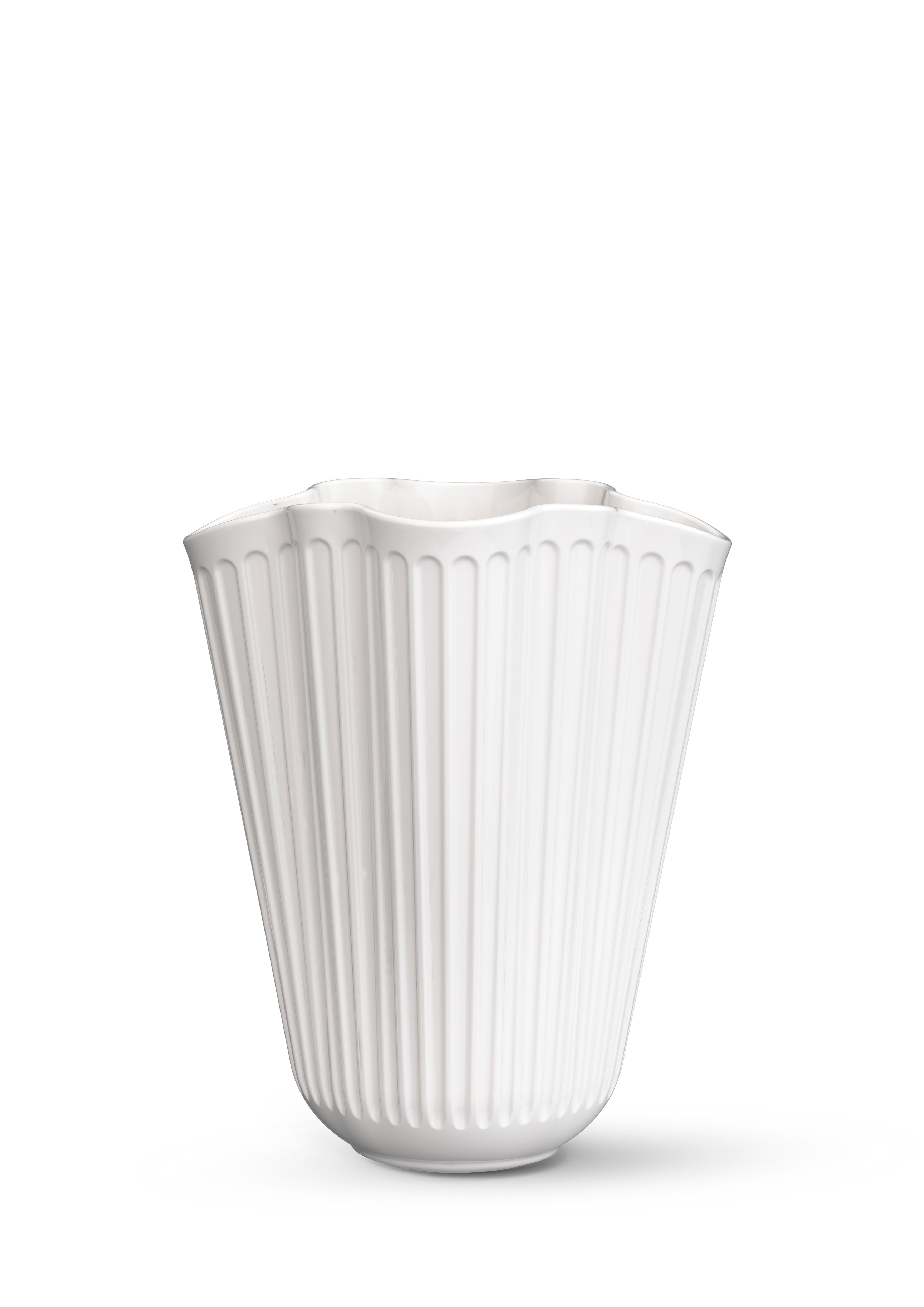Kähler - Hammershøi Unfold Vase - Weiss - 20.5 cm