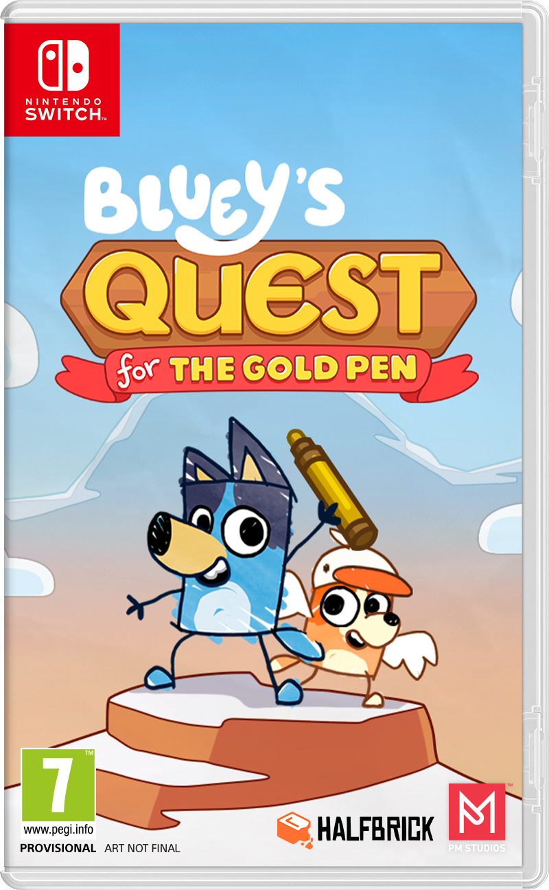 Bluey´s Quest for the Gold Pen
