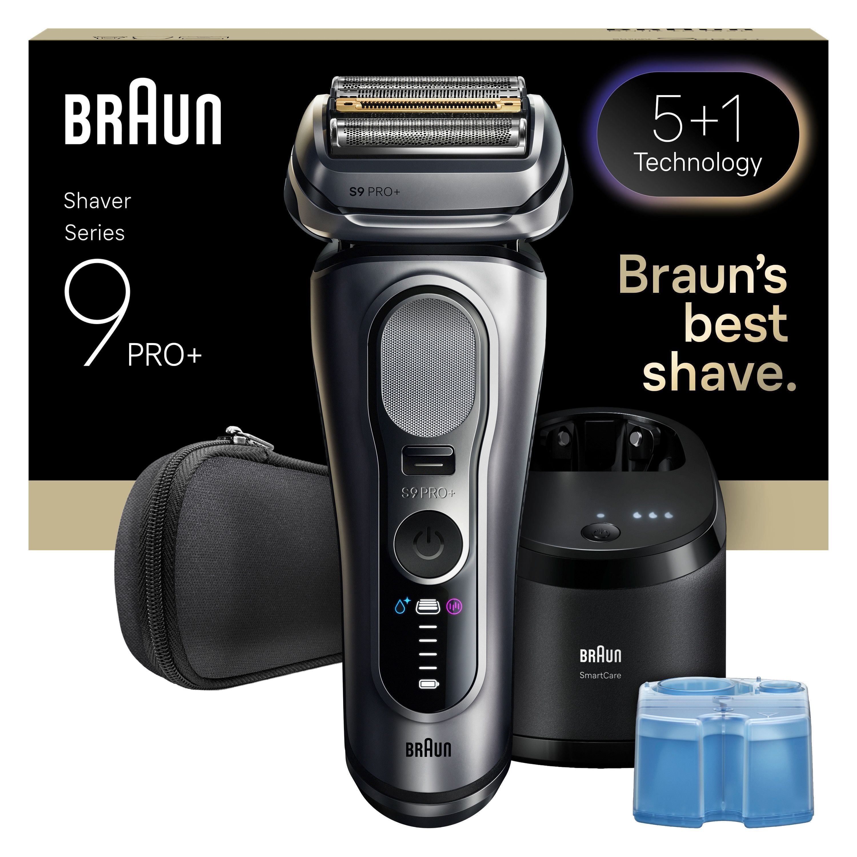 Braun - Series 9 PRO+ Electric Shaver - Silver