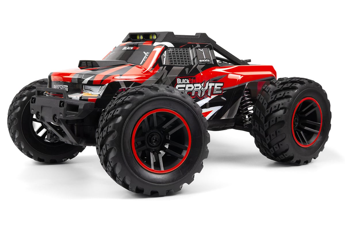 BLACKZON - Spryte MT 1/20 4WD Electric Monster Truck - Red (540302)