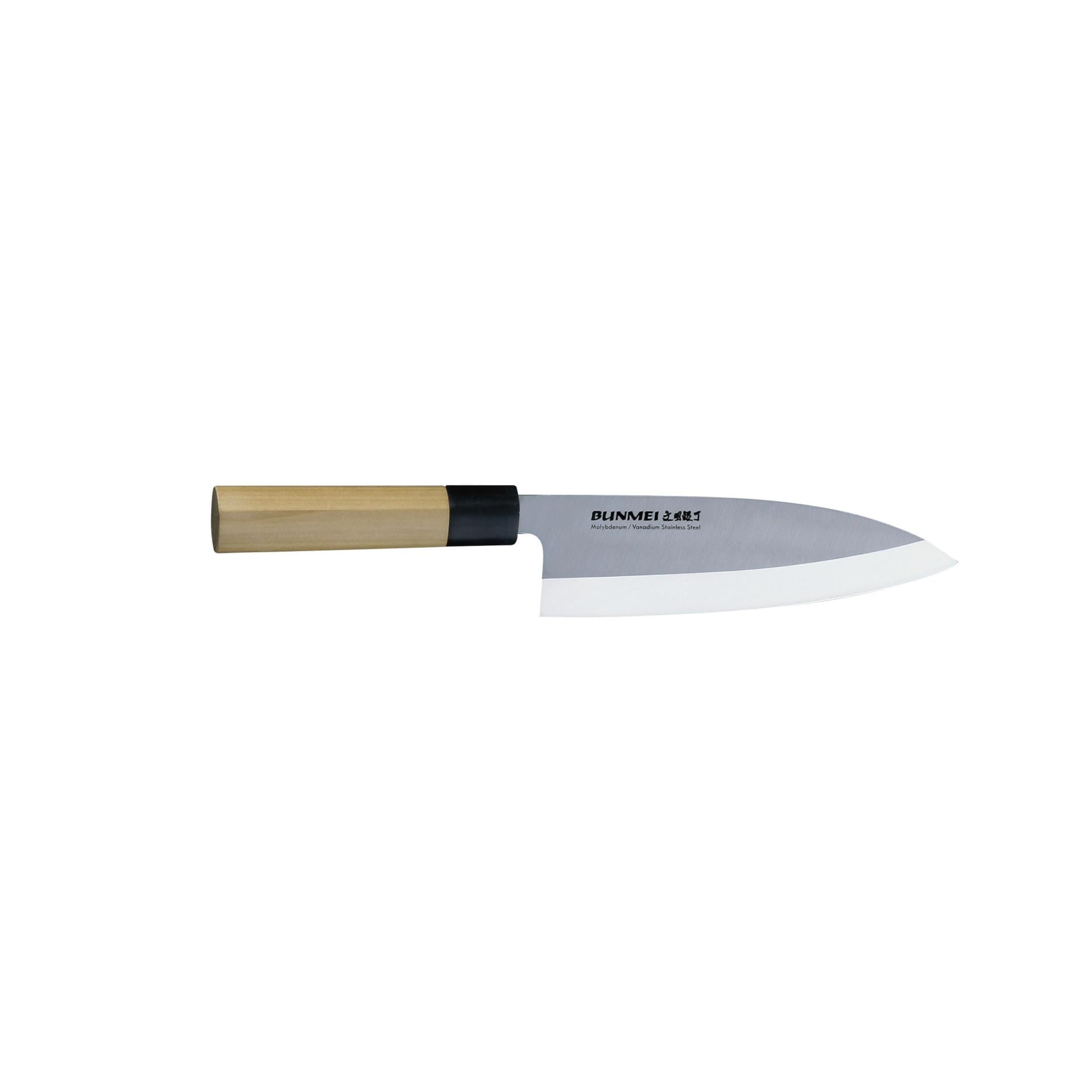 BUNMEI - Deba knife - single-edged - 19.5 cm