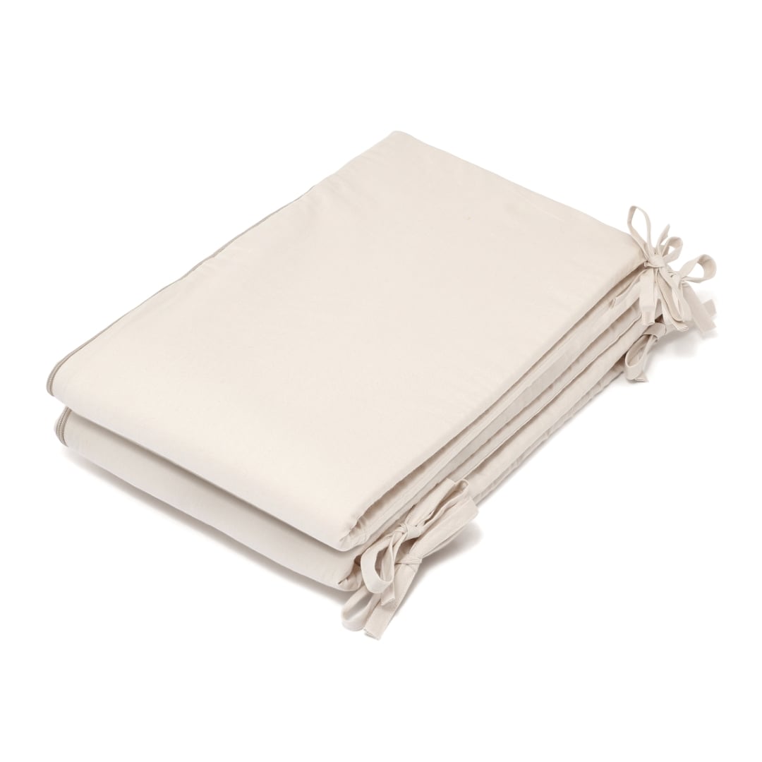 Vanilla Copenhagen - Bed Bumper Side By Side - Oyster Grey - 25x162x1cm + 25x84x1cm (1291111108)