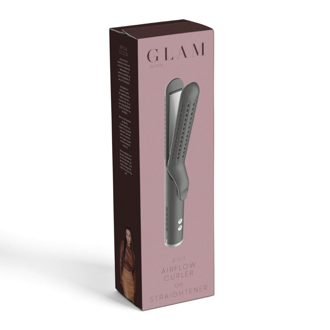 GLAM by Irina - 2-in-1 Airflow Curler and Straightener
