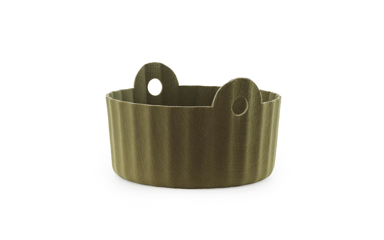 Normann Copenhagen - Colu Korb - Ø44 cm - Olive