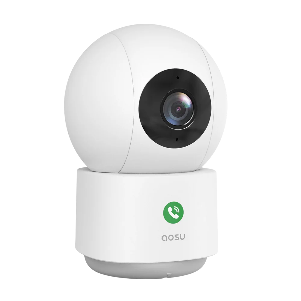 Aosu - IndoorCam P1 Pro – 4MP 360° Smarte Indoor Überwachungskamera