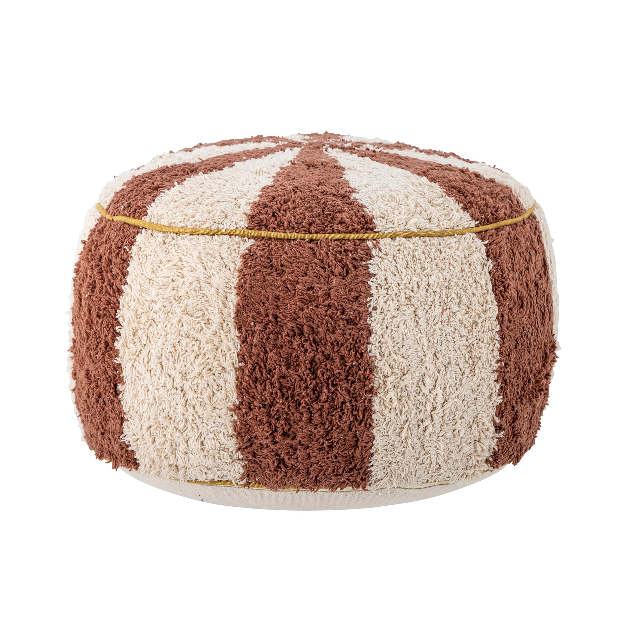 Bloomingville MINI - Charoline Pouf, Braun, Baumwolle
