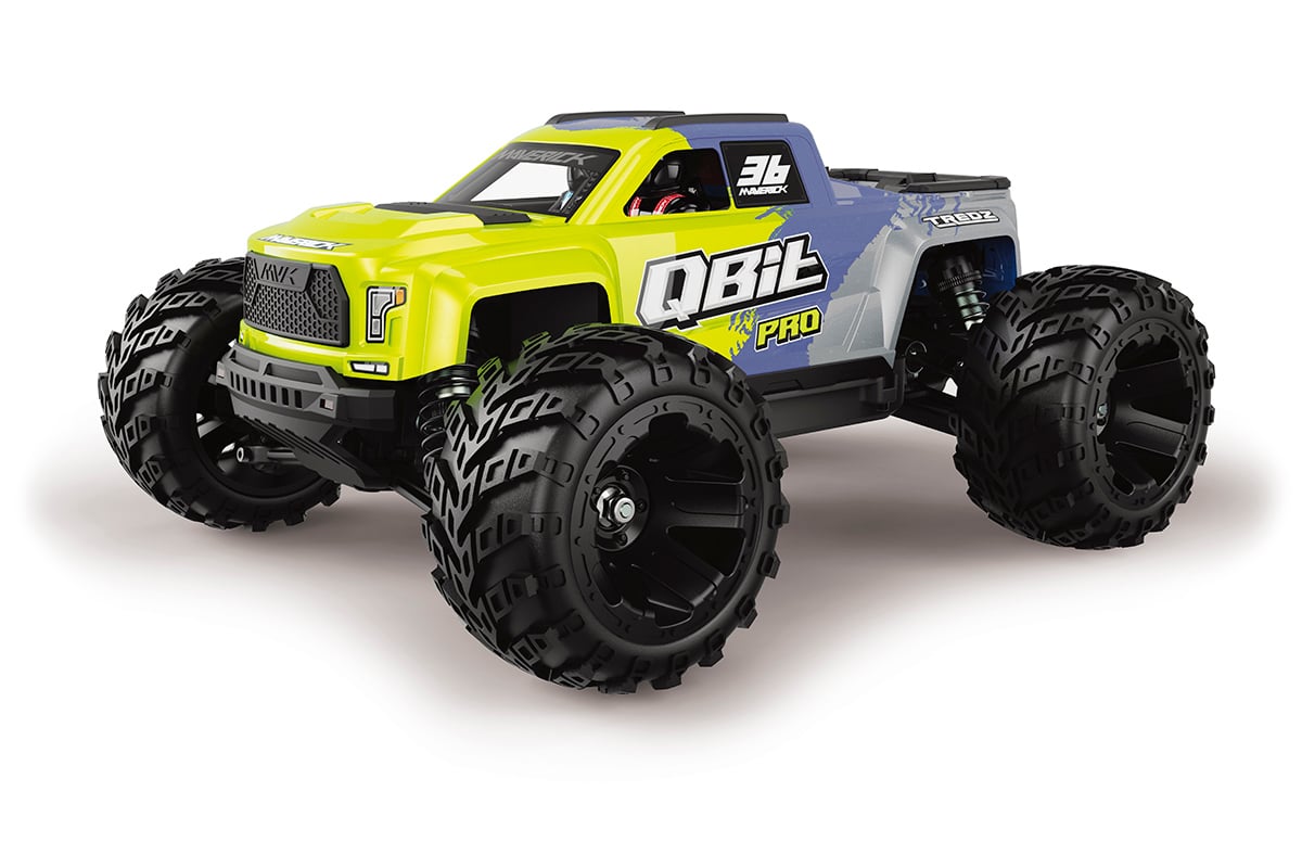 Maverick - MT Pro 1/16th Monster Truck - Fluoro Green (151002)