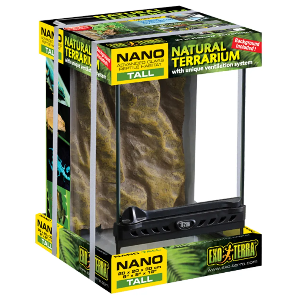Exo Terra - Terrarium Nano Tall - 20 x 20 x 30 cm