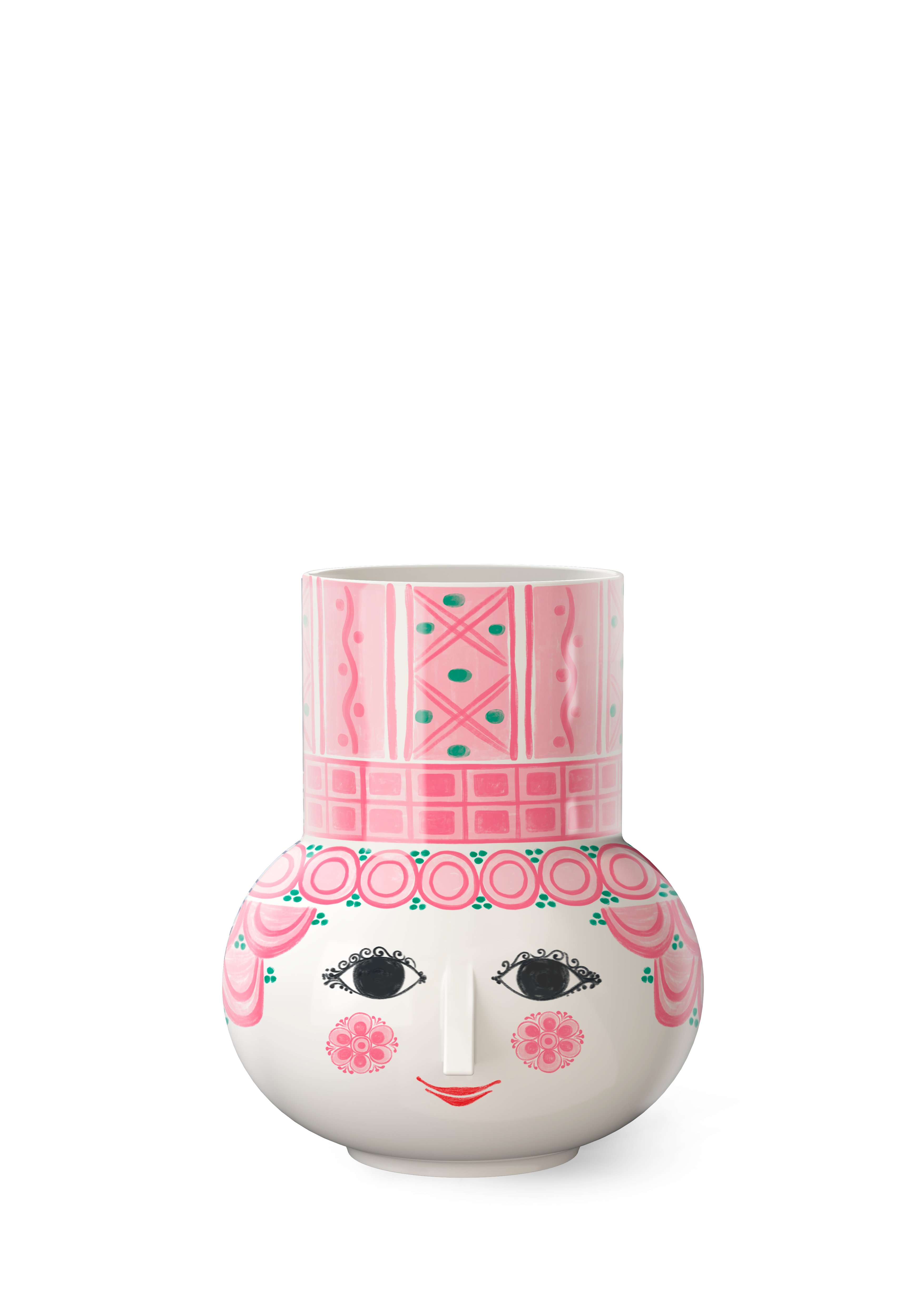 Bjørn Wiinblad - Olga Vase - Pink - 15 cm