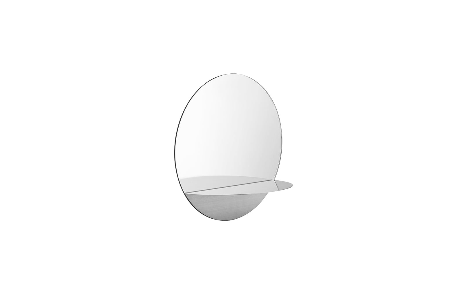 Normann Copenhagen - Horizon Runder Spiegel - Ø34 cm - Edelstahl