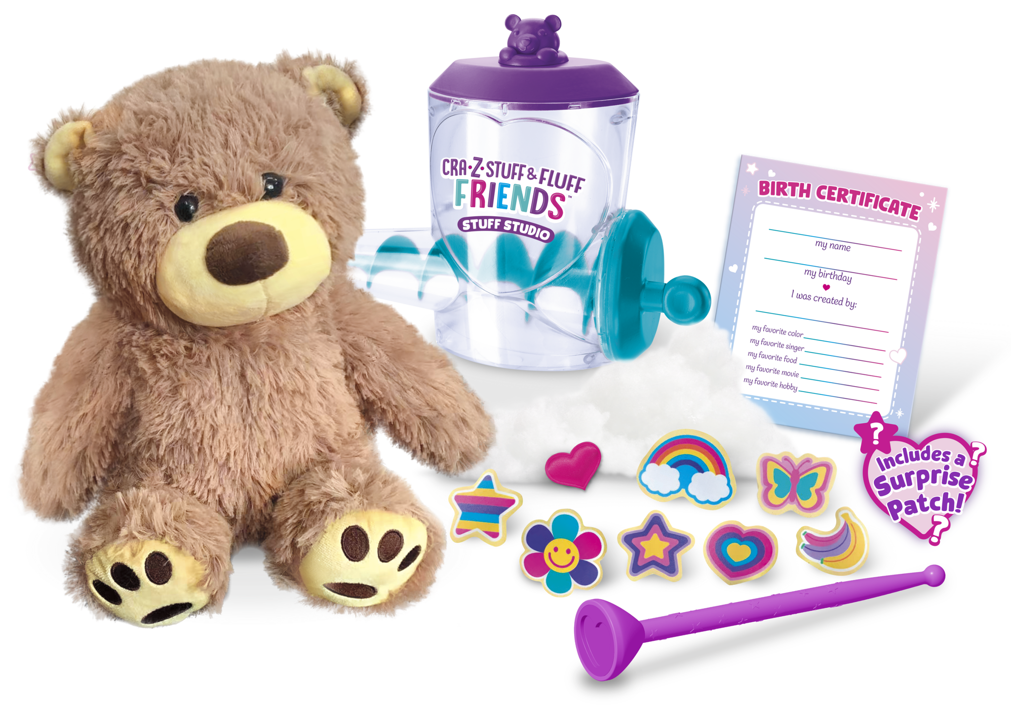 Cra-Z-Art - Stuff and Fluff Friends (88917)
