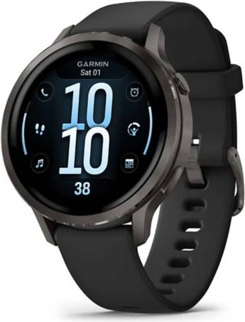 Garmin - Venu 4 45mm - black/slate black