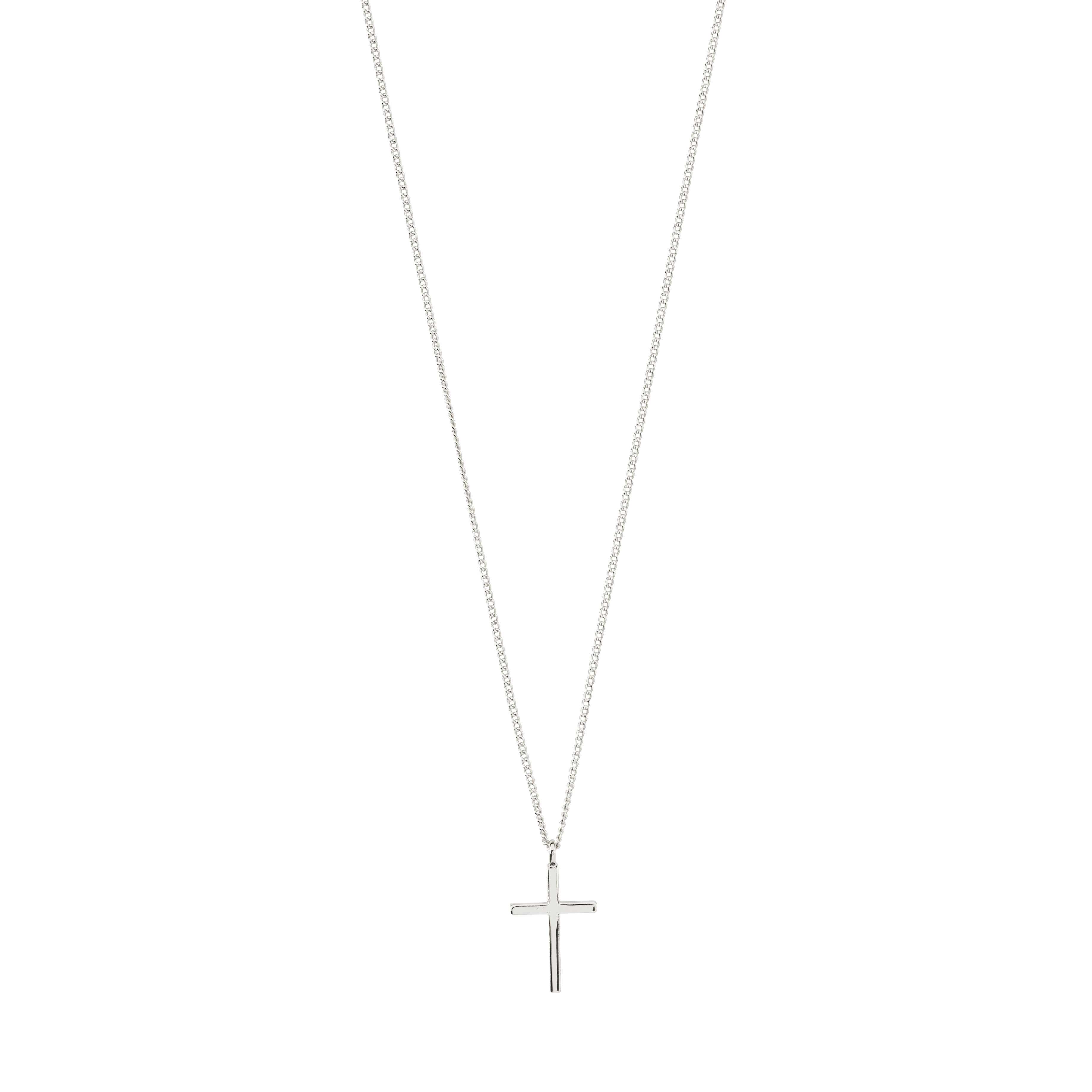 PILGRIM - FLYNN Necklace - Silver - 40 cm + 12 cm Extension