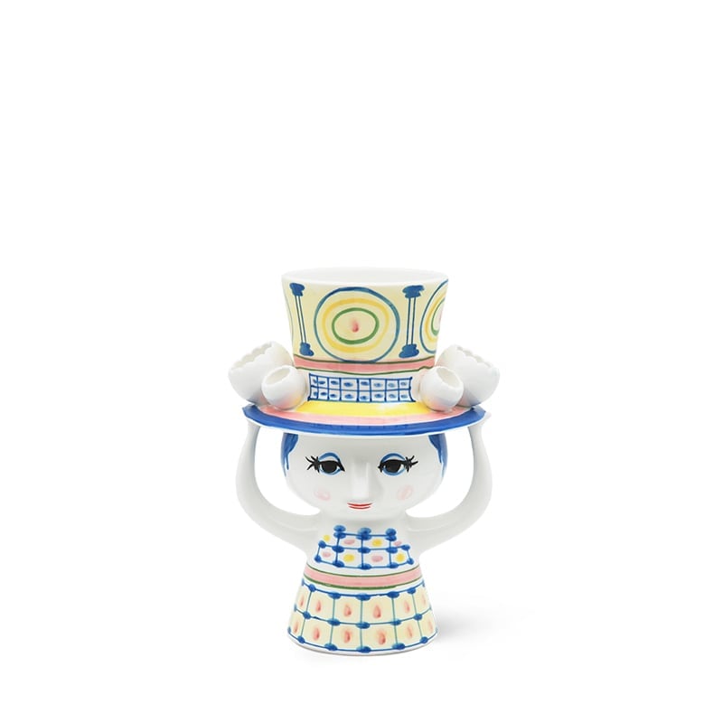 Bjørn Wiinblad – Lady Vase – H20,5 Cm – Blau