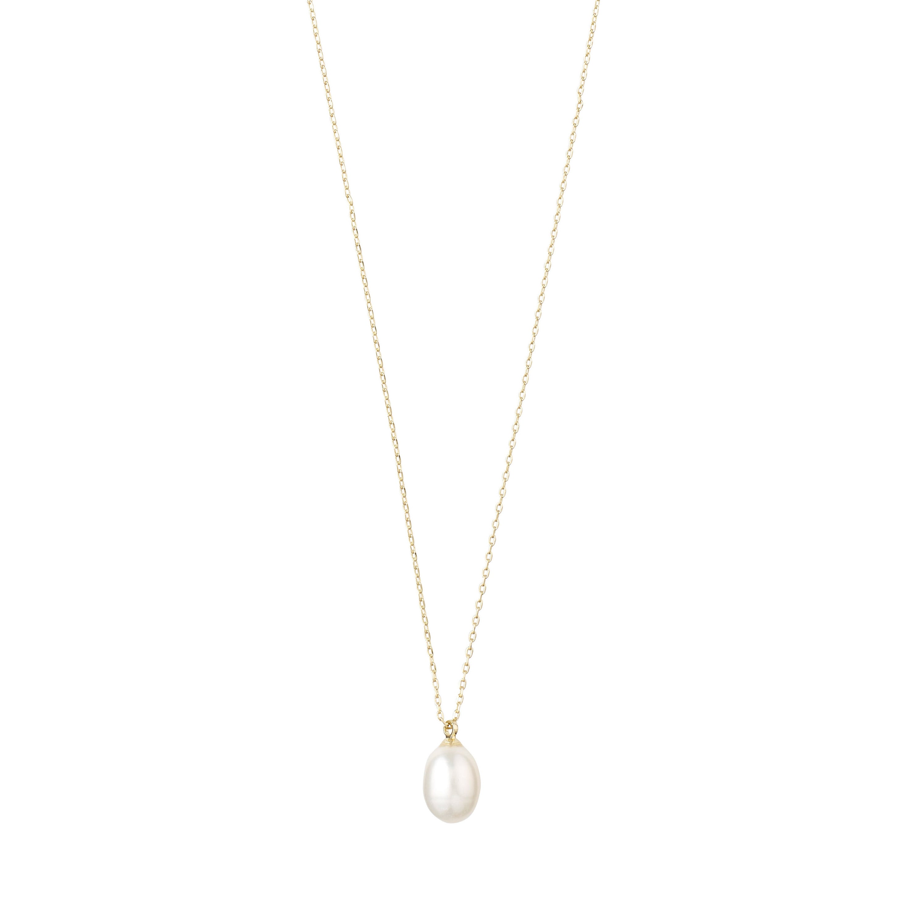 PILGRIM - EILA Freshwater Pearl Necklace - Gold Plated - 40 cm + 9 cm