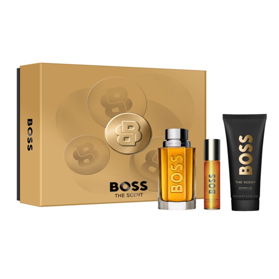 Hugo Boss - The Scent EDT 100 ml + EDT 10 ml + Showergel 100 ml - Giftset