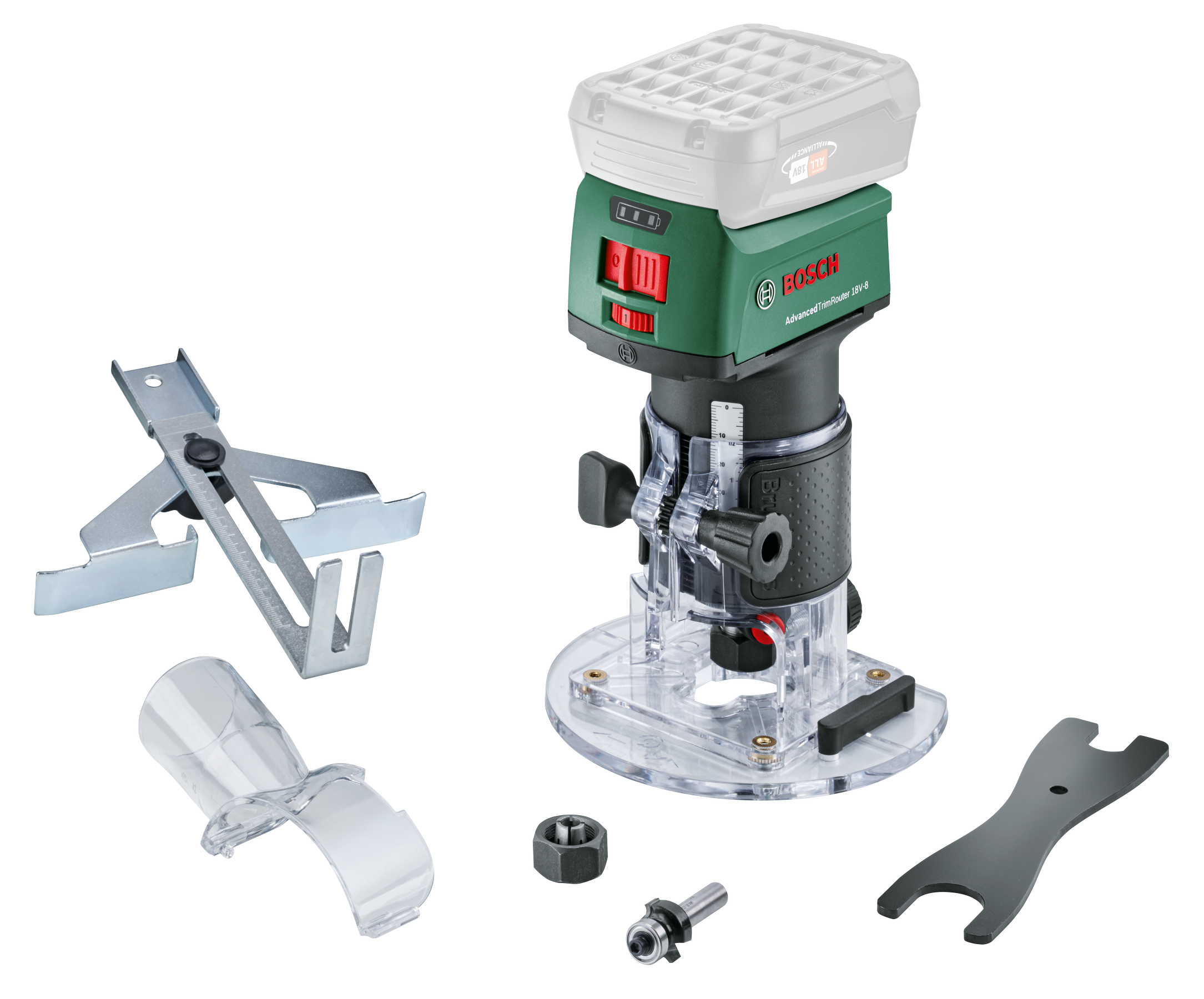 Bosch DIY - Router - Advanced TrimRouter 18V-8 ( Battery Not Included )