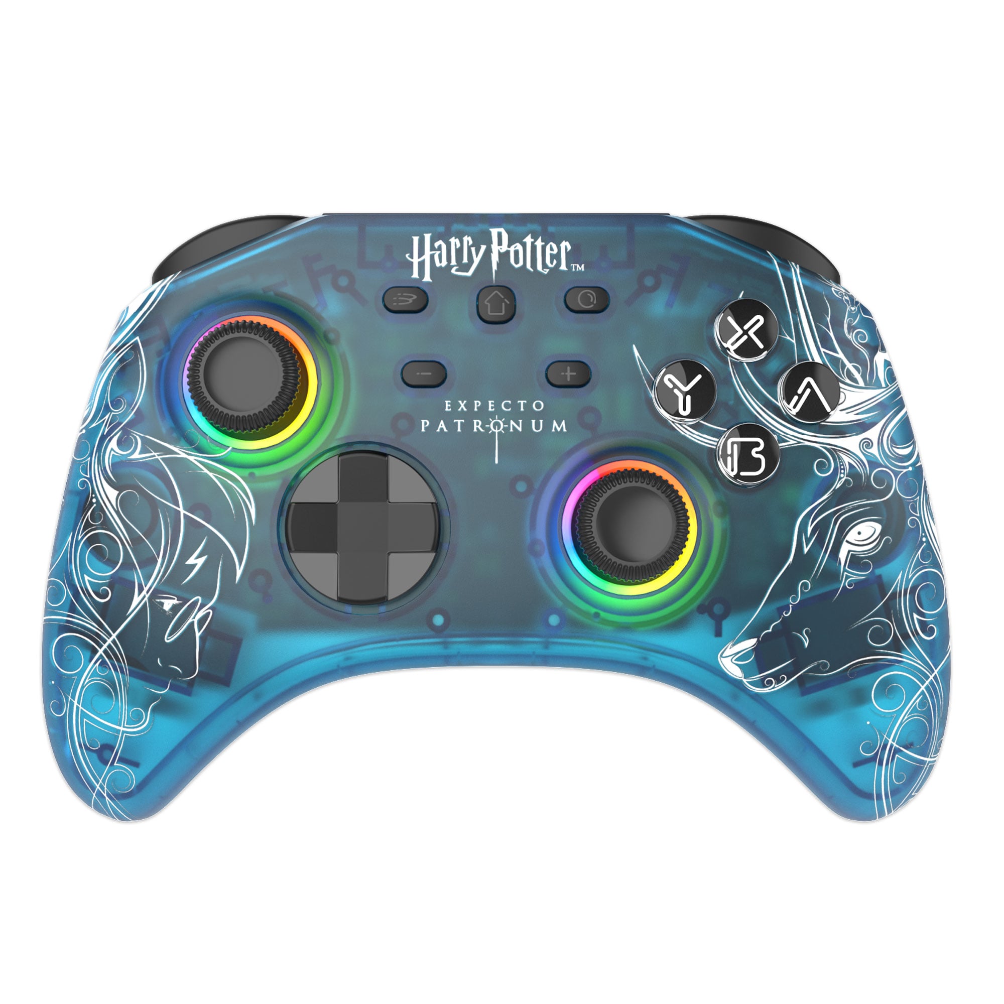 Freaks And Geeks - Harry Potter Expecto Patronum Blue Gamepad Nintendo Switc