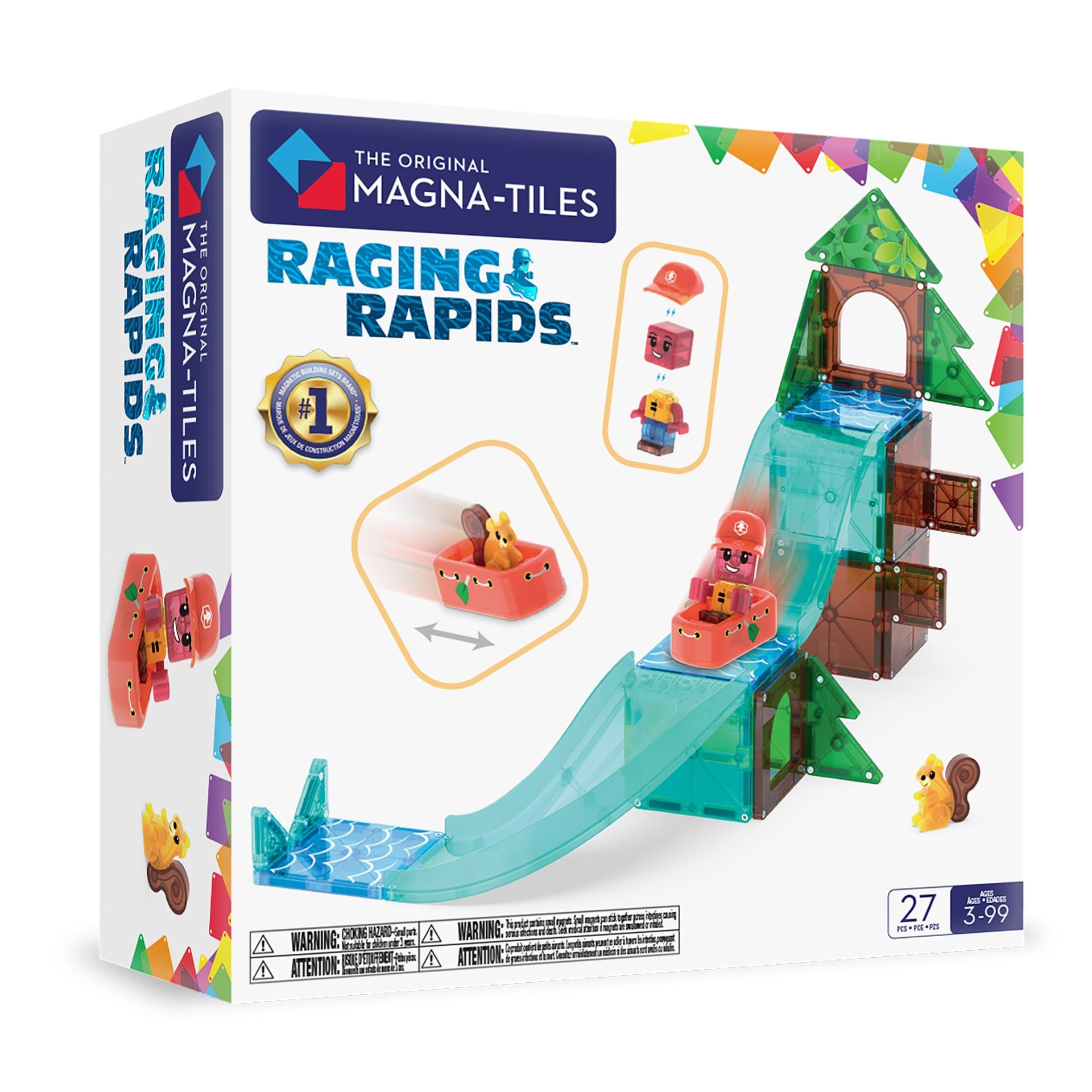 Magna‑Tiles – Ragin’ Rapids (90487)