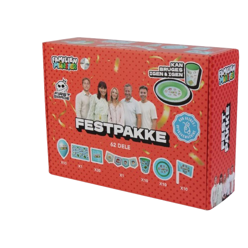 FIRSTGRADE - Partykit 10 pack - Familien Münster