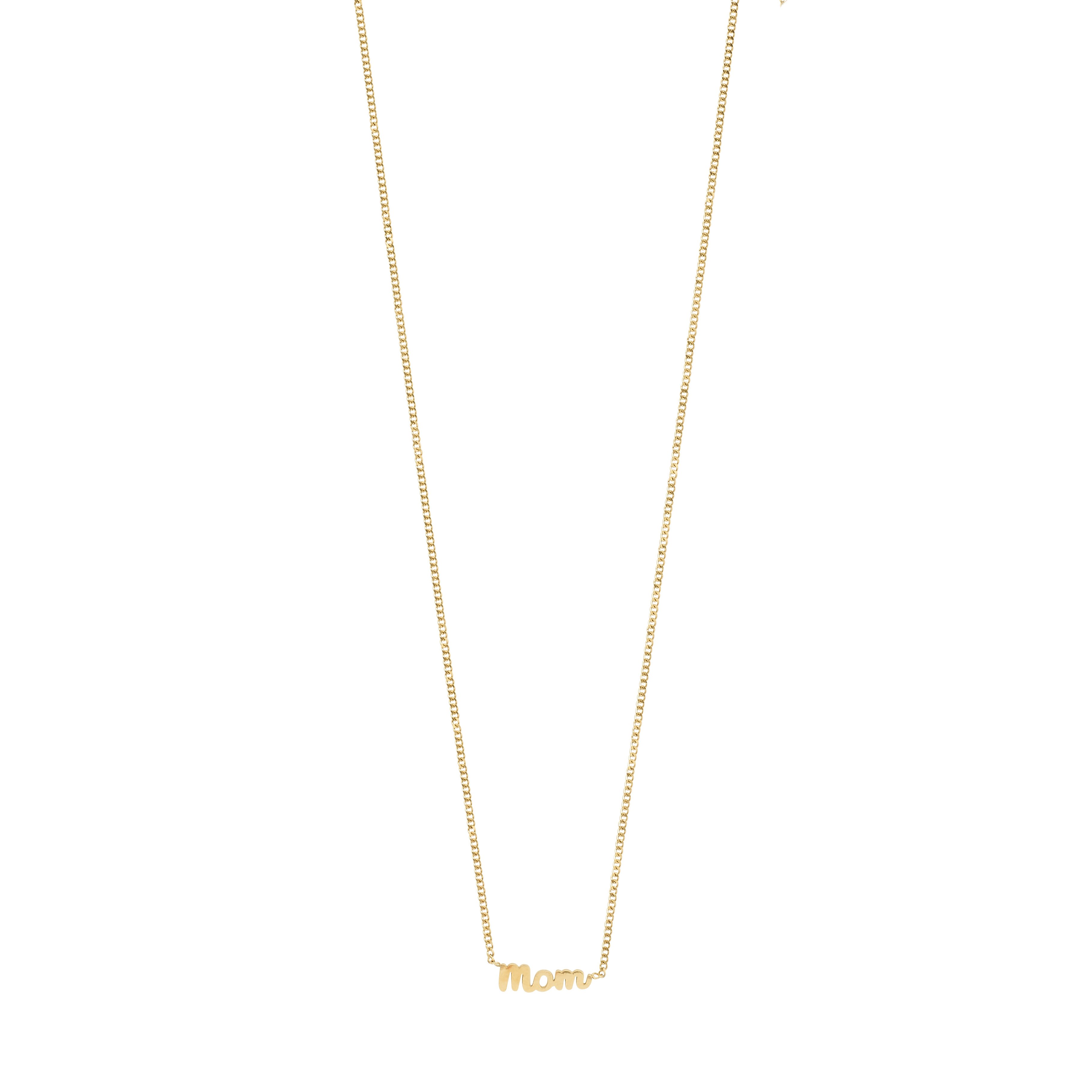 PILGRIM - MOM Necklace - Gold Plated - 38 cm + 9 cm Extension
