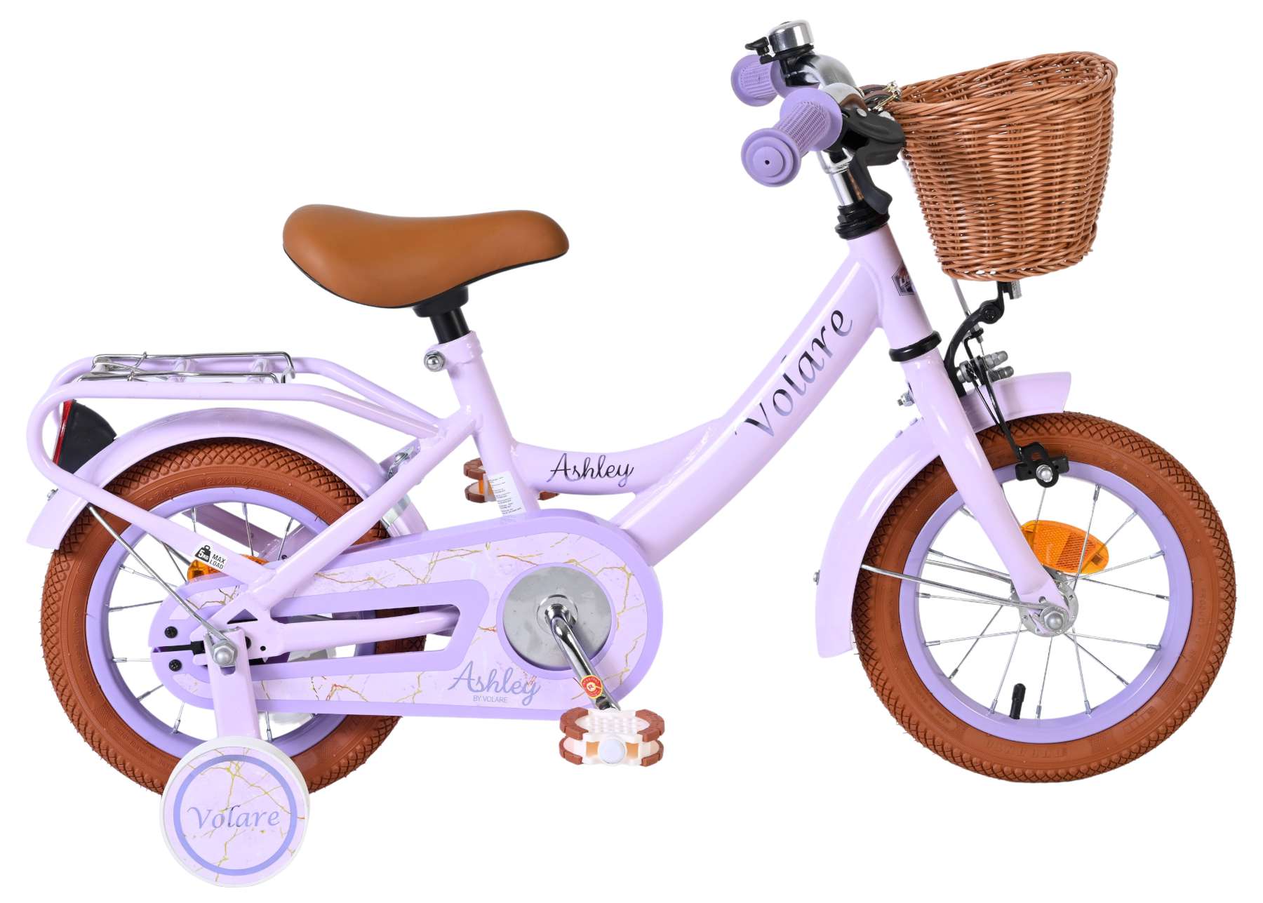 Volare - Children's Bicycle 12" - Ashley Purple pastel (51276)