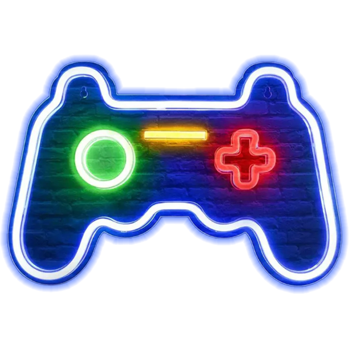 MECHARITE - Controller LED Neon Skilt - Blue