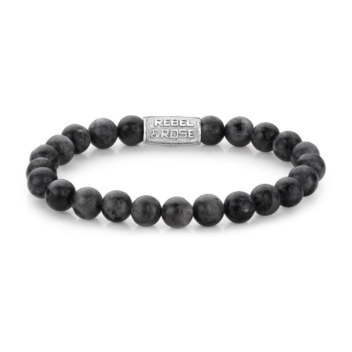 Rebel & Rose Armband Grey Seduction RR-80026-S-L Herren