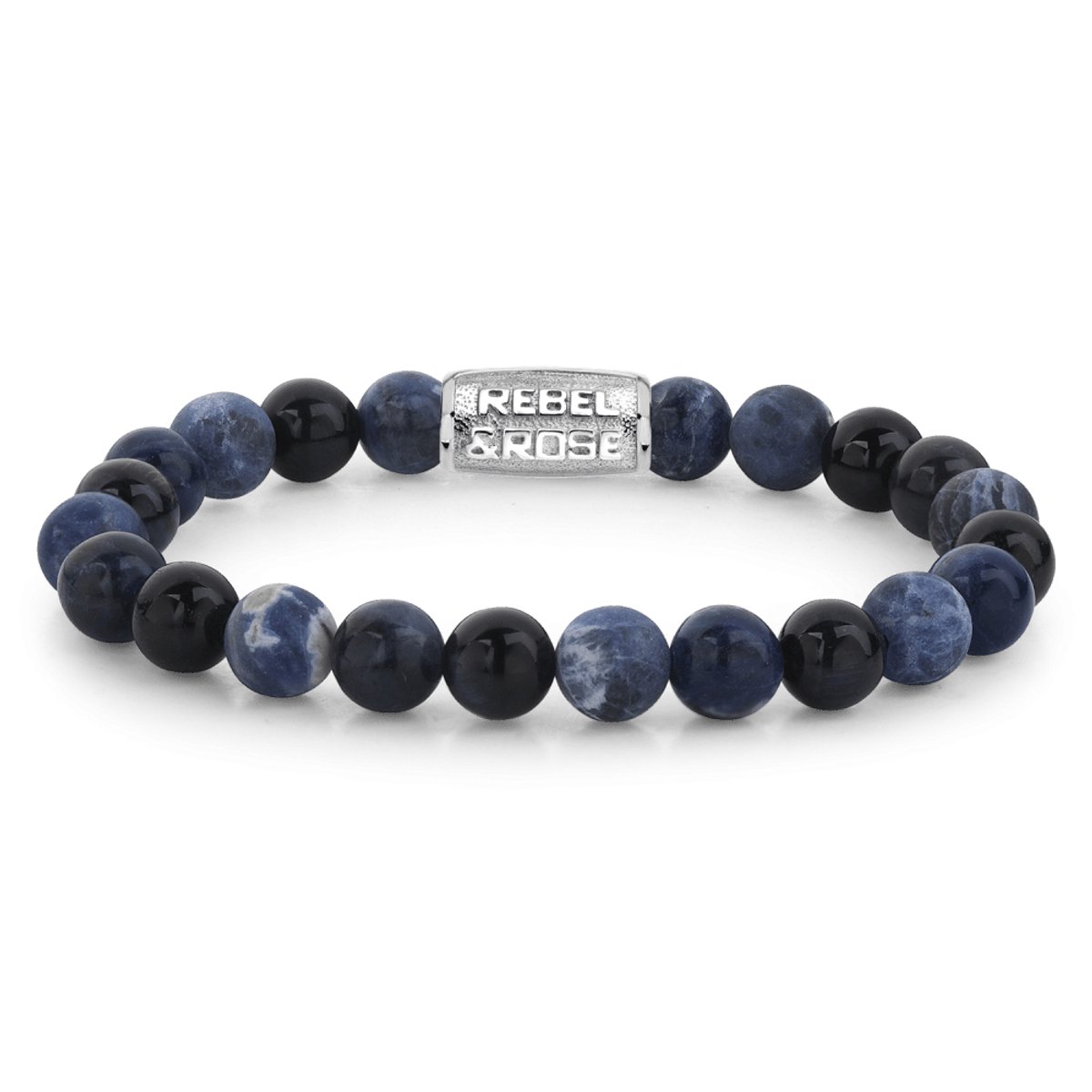 Rebel & Rose Armband Blue Rocks RR-80045-S-L+ Herren