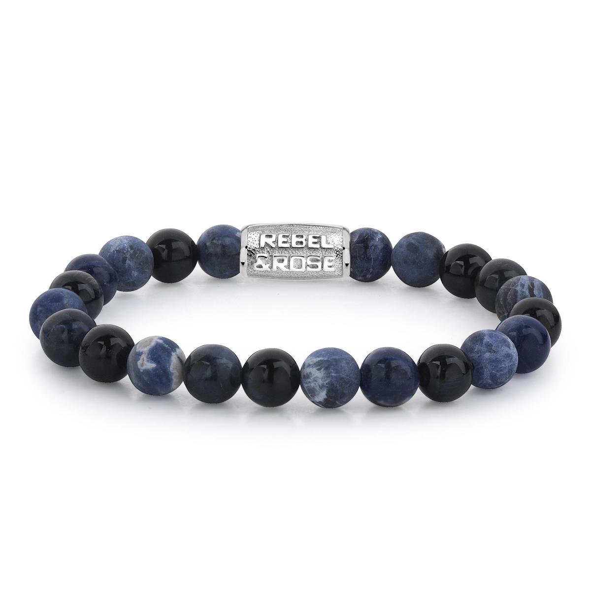 Rebel & Rose Armband Blue Rocks RR-80045-S-L Herren