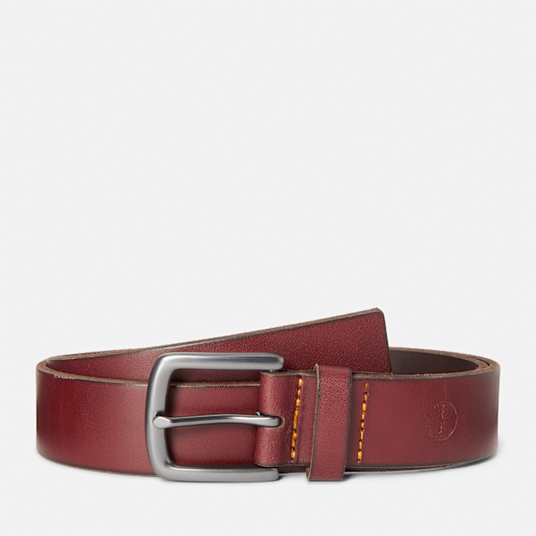 Timberland - Cintura in Pelle Glen Oak da Uomo in marrone, Uomo, marrone, Taglia: S