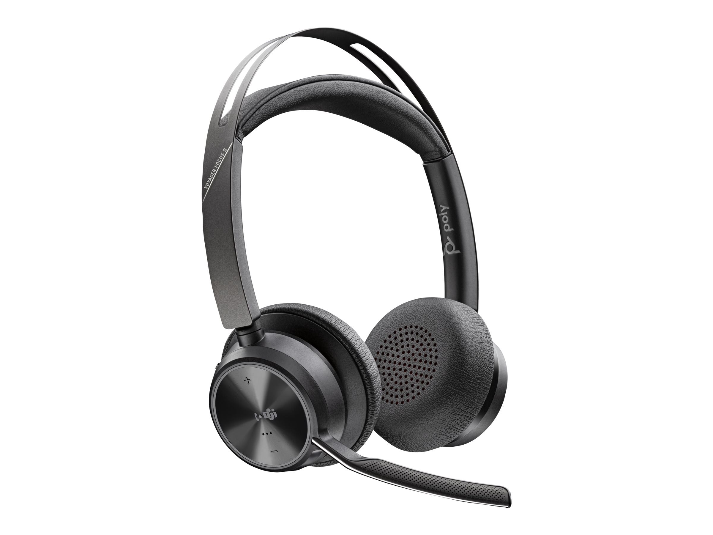 HP - Poly Voyager Focus 2 MS Stereo W. Stand USB-C/A