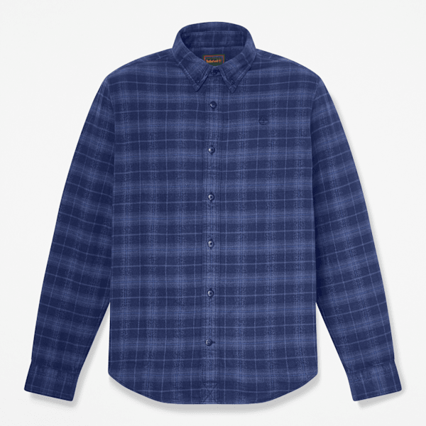 Timberland - Camicia Vestibilità regular a Quadri in Flanella da Uomo in blu scuro, Uomo, blu, Taglia: S