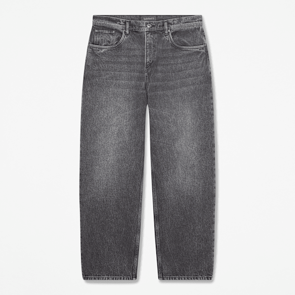 Timberland - Pantaloni Larghi in Denim da Uomo nero, Uomo, nero, Taglia: 29