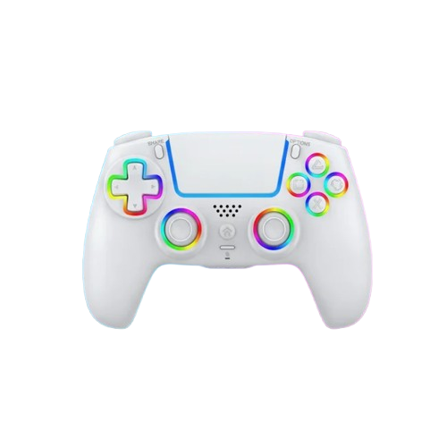 Deep Explorer - Wireless RGB Pro controller - PS5 (White)