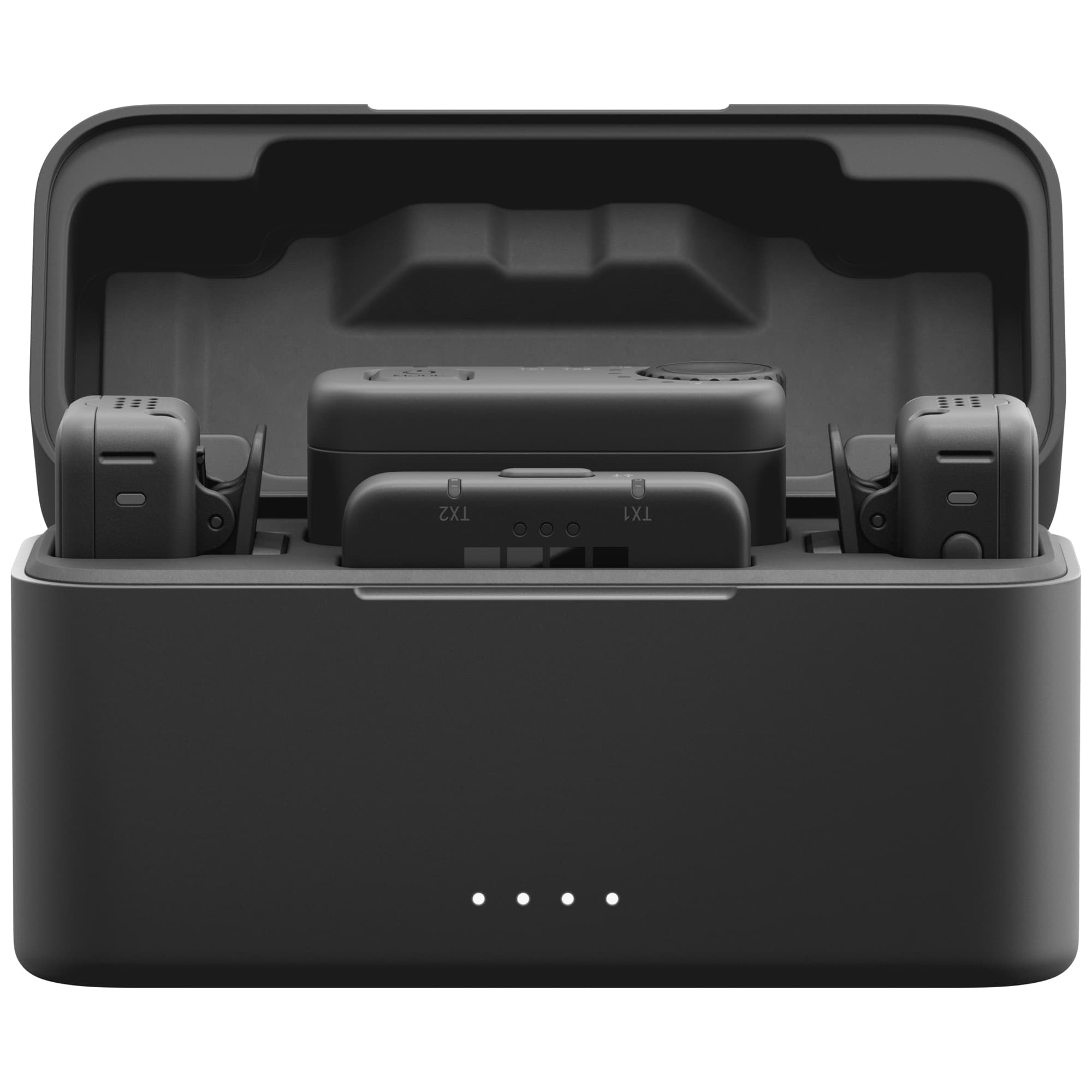 GoPro - Wireless Mikrofonsystem 2 Sender Drahtlose Audioaufnahme für Kamera und Smartphone