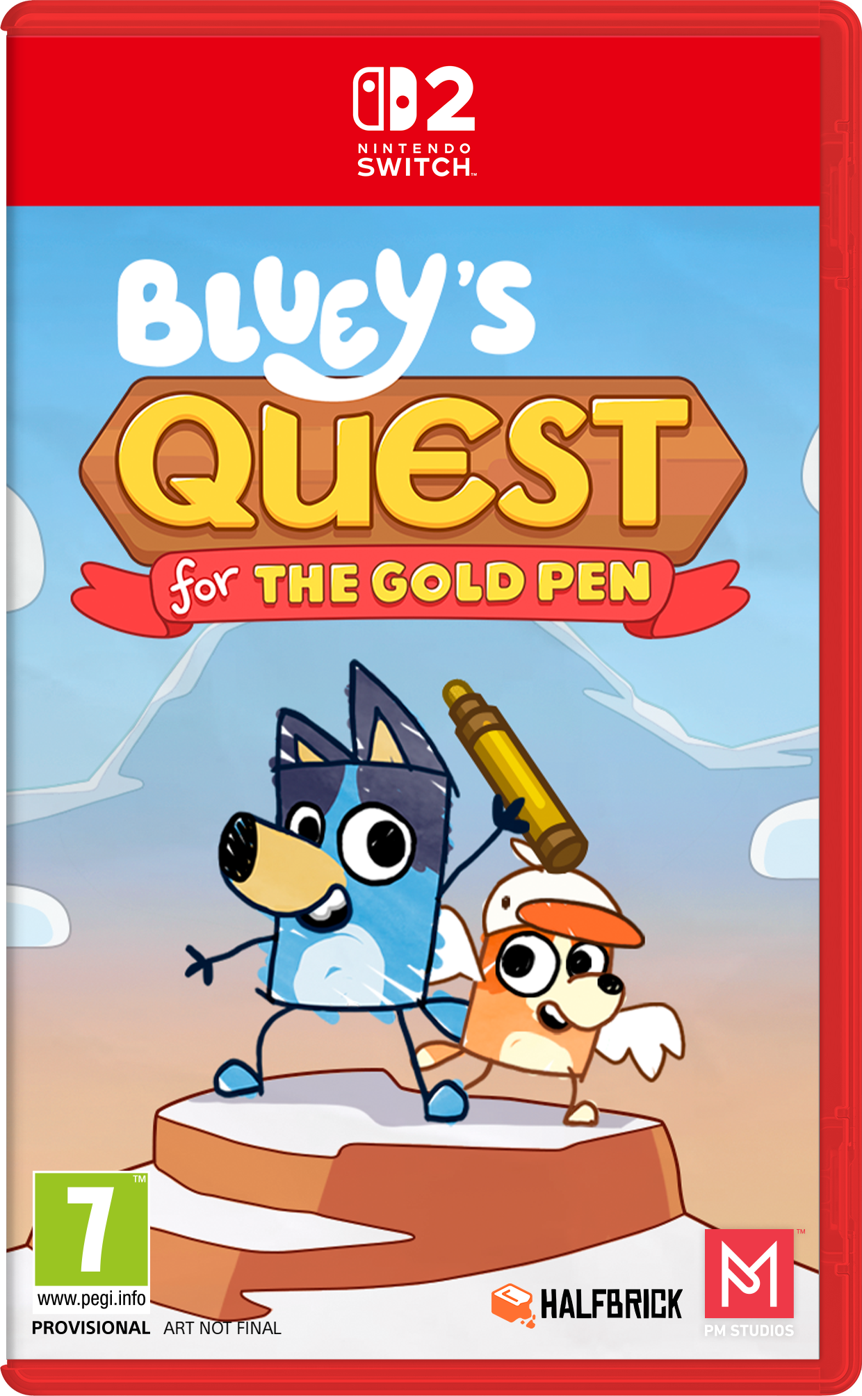 Bluey´s Quest for the Gold Pen