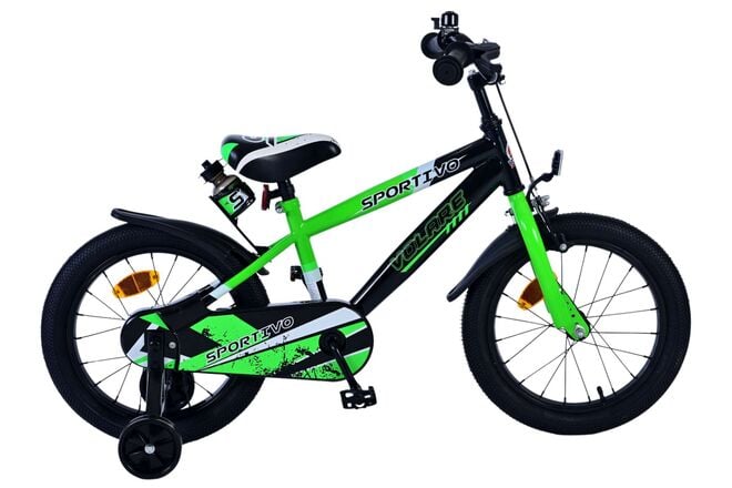 Volare – Kinderfahrrad 16" – Sportivo Grün