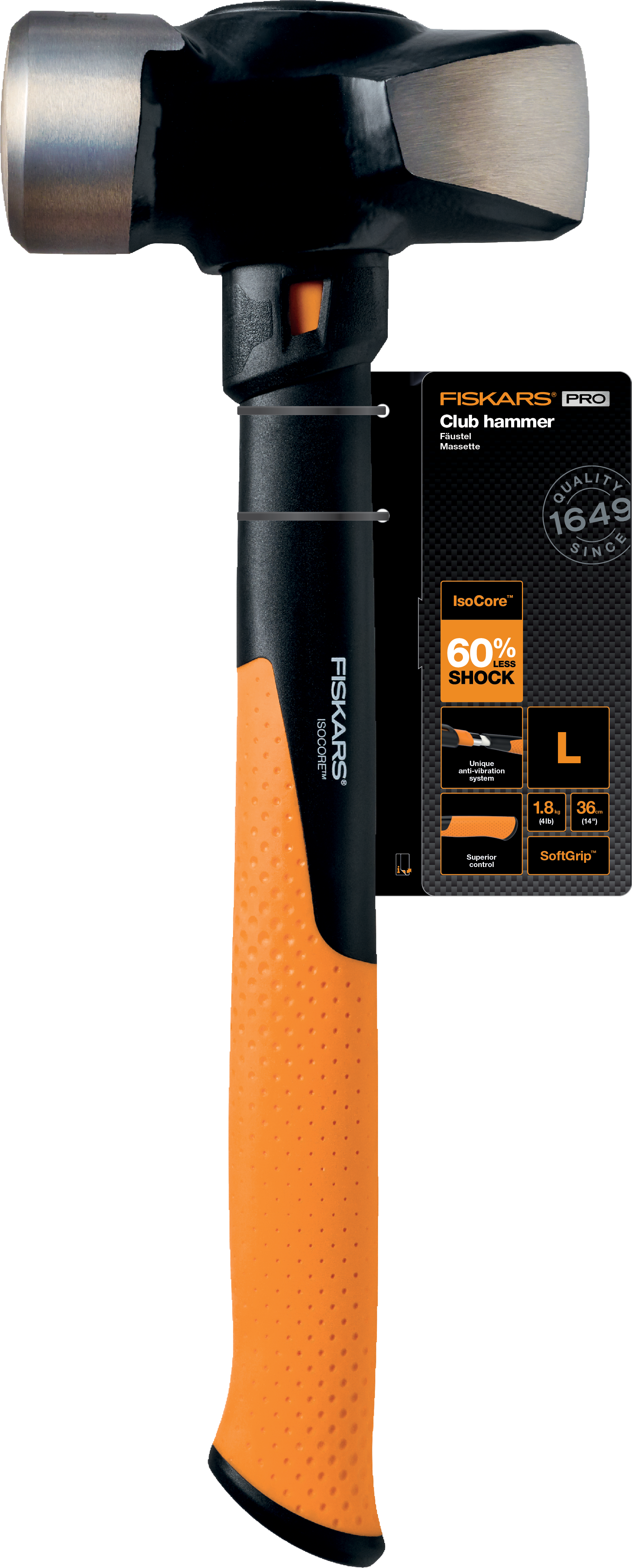 Fiskars - Club Hammer - 4 lb/11"