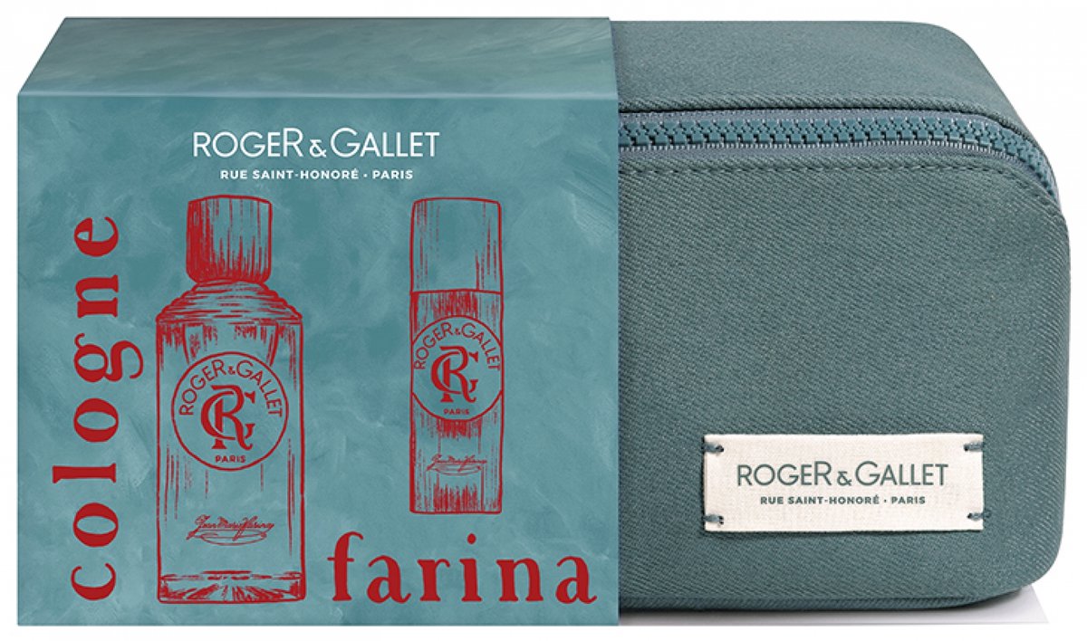 Roger & Gallet Jean-Marie Farina Set: Eau de Cologne 100 ml + Deodorant 150 ml