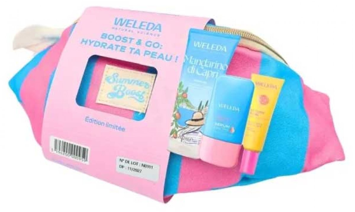 Weleda Summer Boost & Go: Versorgen Sie Ihre Haut mit Feuchtigkeit und erhalten Sie eine kostenlose Banane