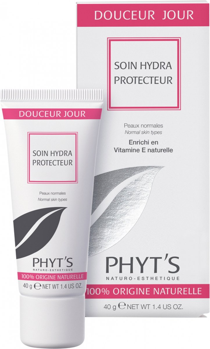 Phyt's Sanfte Tagescreme: Bio-Feuchtigkeitscreme mit schützender Wirkung, 40 g