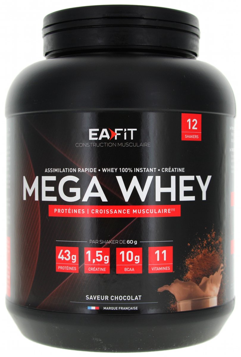 EAFIT CREATINE COMPLEX MEGAWHEY SCHOKOLADE 750 GR