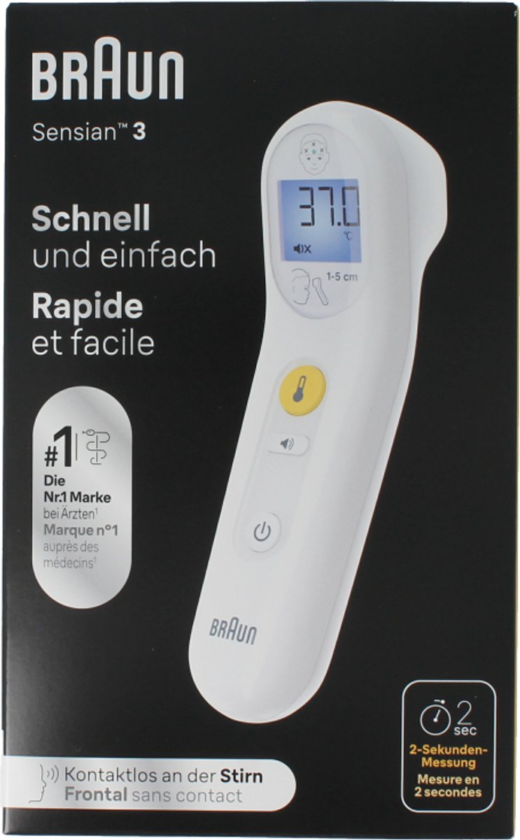 BRAUN SENSIAN 3 STIRNTHERMOMETER