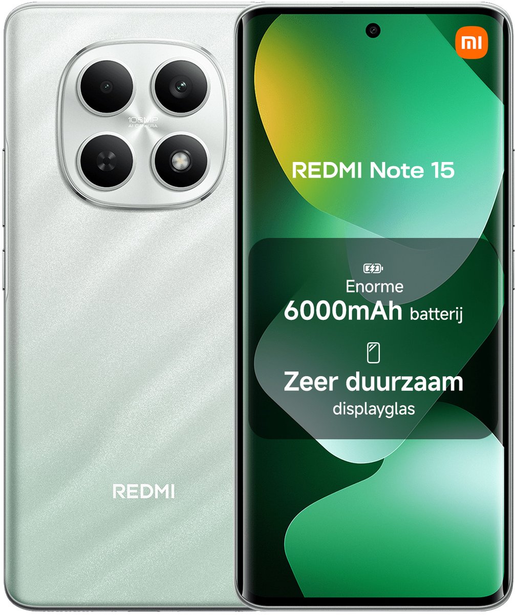 Xiaomi Redmi Note 15 4G Schwarz/Blau/Grün/Lila 6+128 grün