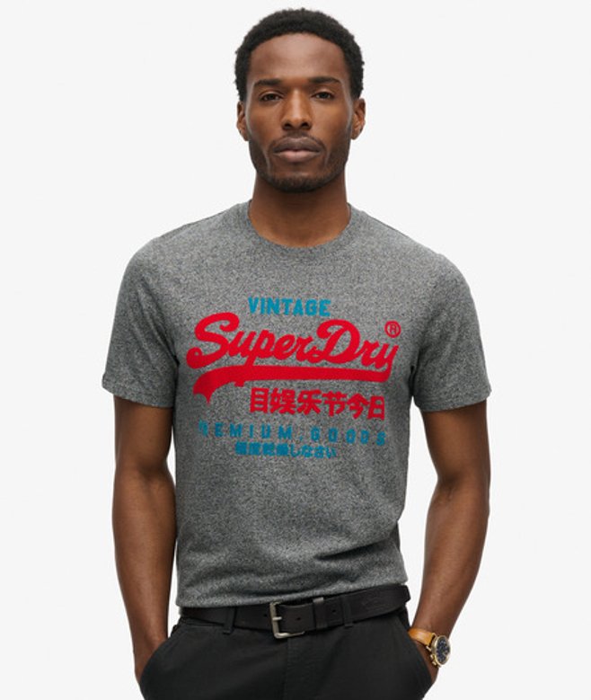 Superdry Herren Workwear Hemdjacke aus Bio-baumwollcanvas Marineblau - Größe: S