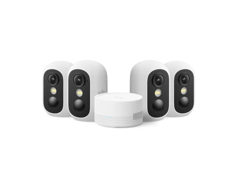 Anker - Eufy eufyCam C35 4-Cam Kit – White