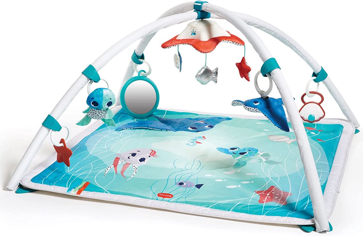 Gymini Musik-Spielzentrum mit Matte, „Treasure The Ocean“, ab 0 Monaten, Tiny Love